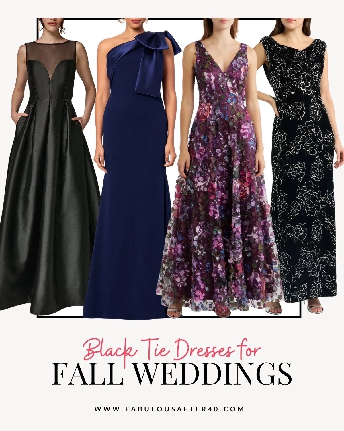 Black tie wedding season calls for a little extra glamour ✨🖤

If you have a Fall wedding on the calendar, these are the kind of dresses I’d be looking for — elegant silhouettes, rich colours, beautiful fabrics and just enough drama to feel special without going over the top.

I love a black tie dress that makes you feel instantly polished and confident the moment you put it on. And honestly, Fall is such a gorgeous season to get dressed up! 🍂✨

#LTKWedding #LTKOver40 #LTKSeasonal