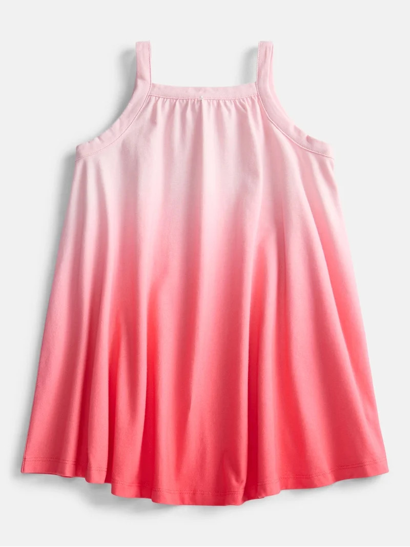 Wonder Nation Girls Sleeveless Ombre Dress, Sizes 4-10 | Walmart (US)