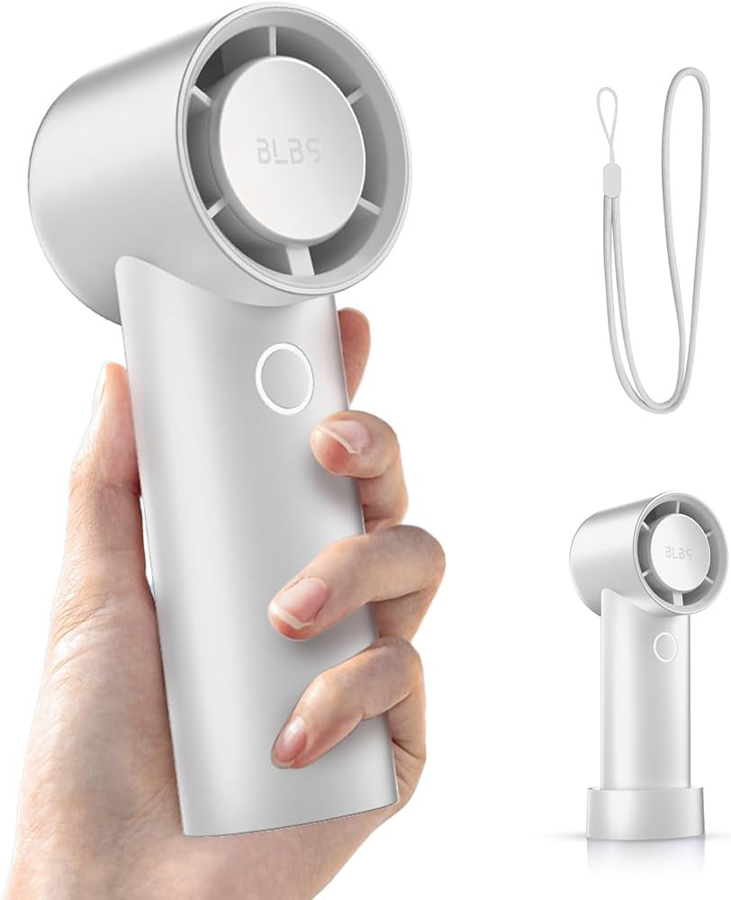 Portable Handheld Fan, 15000RPM High-Speed Turbo Personal Mini Fan, 14Hrs 6000mAh Rechargeable Ha... | Amazon (US)