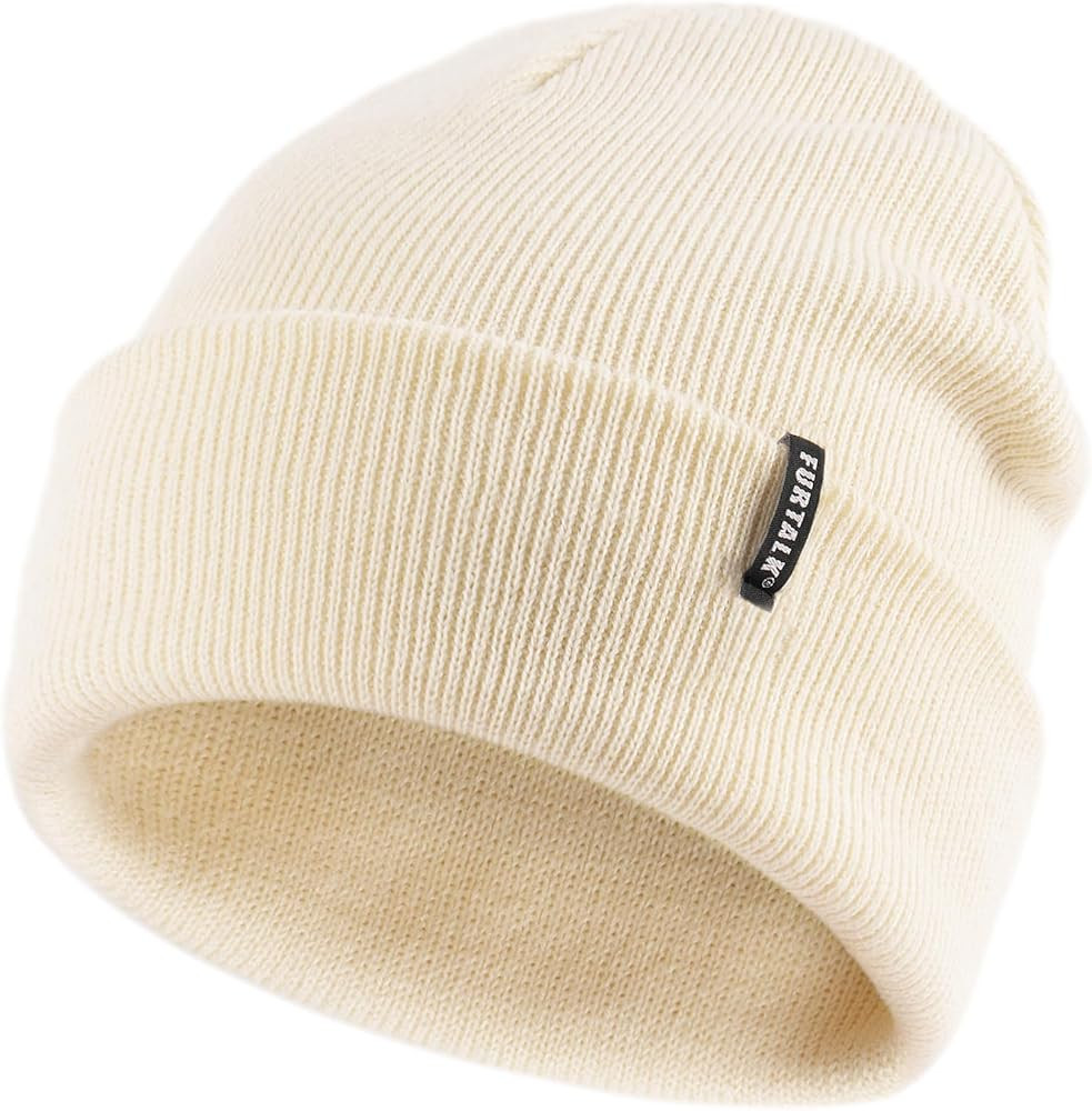 FURTALK Toddler Beanie Baby Boys Girls Beanies Kids Knit Winter Hats for 0-8 Years | Amazon (US)