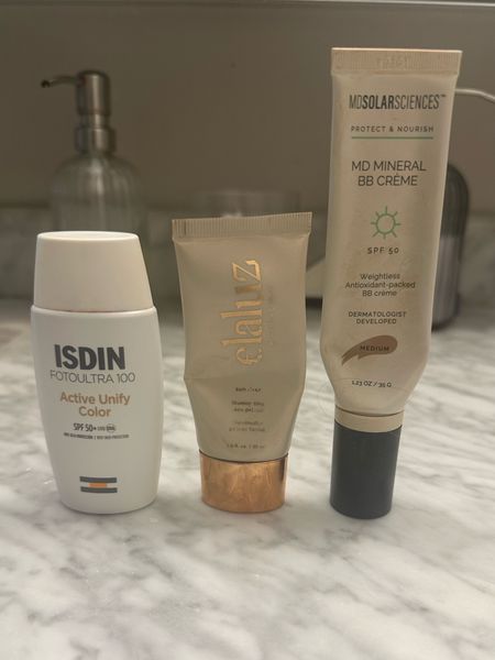 After my serums, creams and oils I use for my skincare (all listed with discount codes on my Instagram account under Highlight named SKINCARE) I use these 3 products as the base before I do make up, i stead of foundation!



#LTKFindsUnder100 #LTKBeauty #LTKOver40