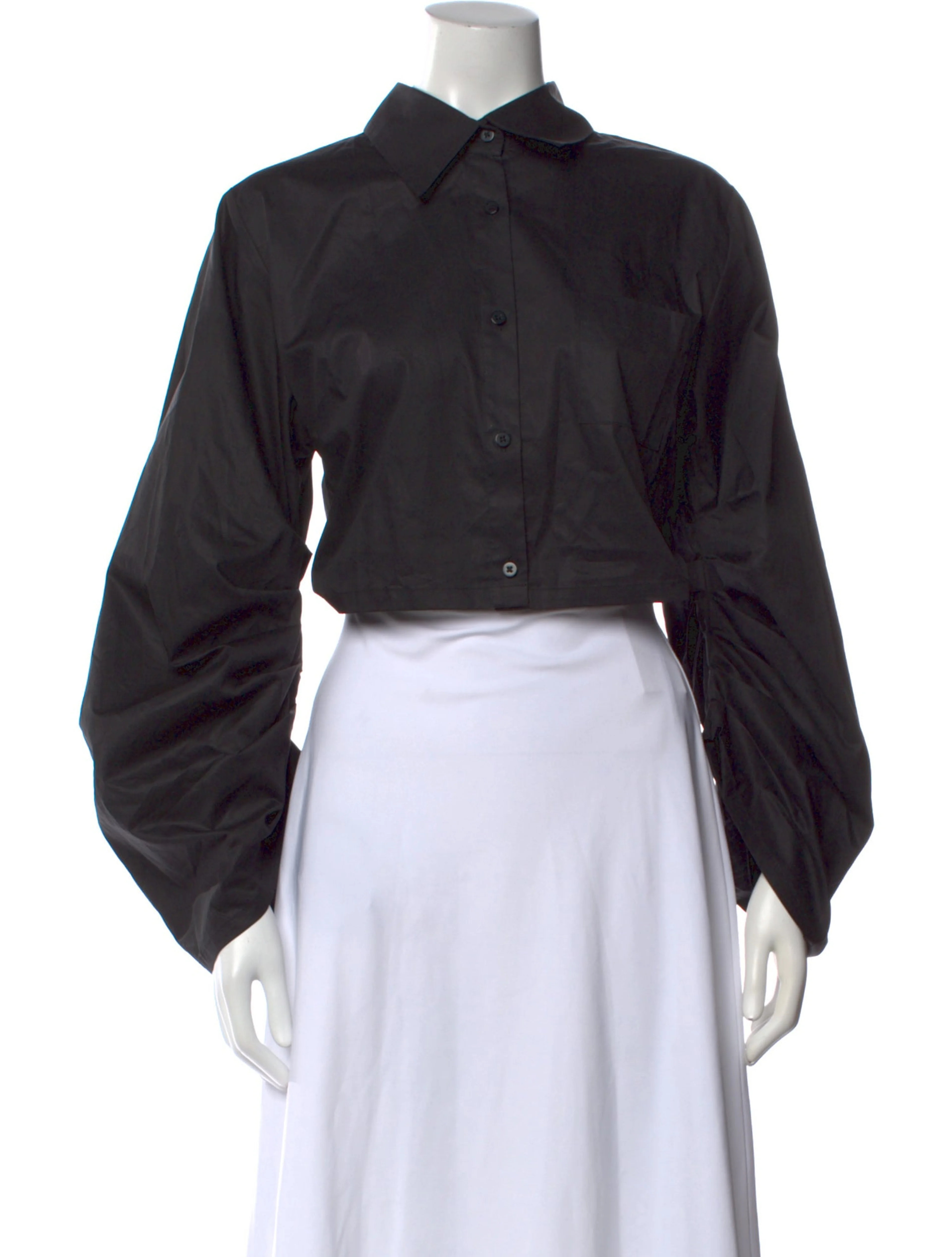 Long Sleeve Button-Up Top | The RealReal