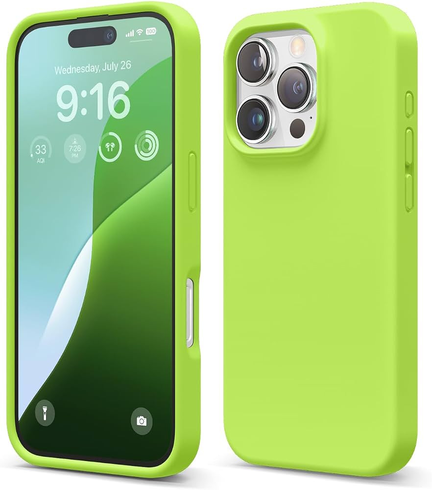 elago Compatible with iPhone 16 Pro Case, Premium Liquid Silicone Case, Full Body Protective Cove... | Amazon (US)