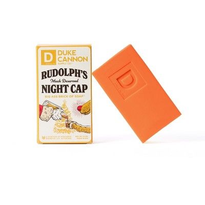 Duke Cannon Supply Co. Rudolph&#39;s Much Deserved Night Cap Bar Soap - 10oz | Target