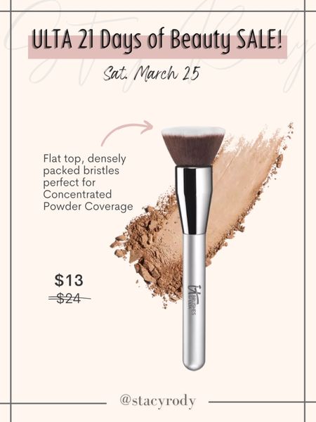 It Cosmetic brushes on sale today at Ulta for 50% off 

#LTKbeauty #LTKunder50 #LTKsalealert