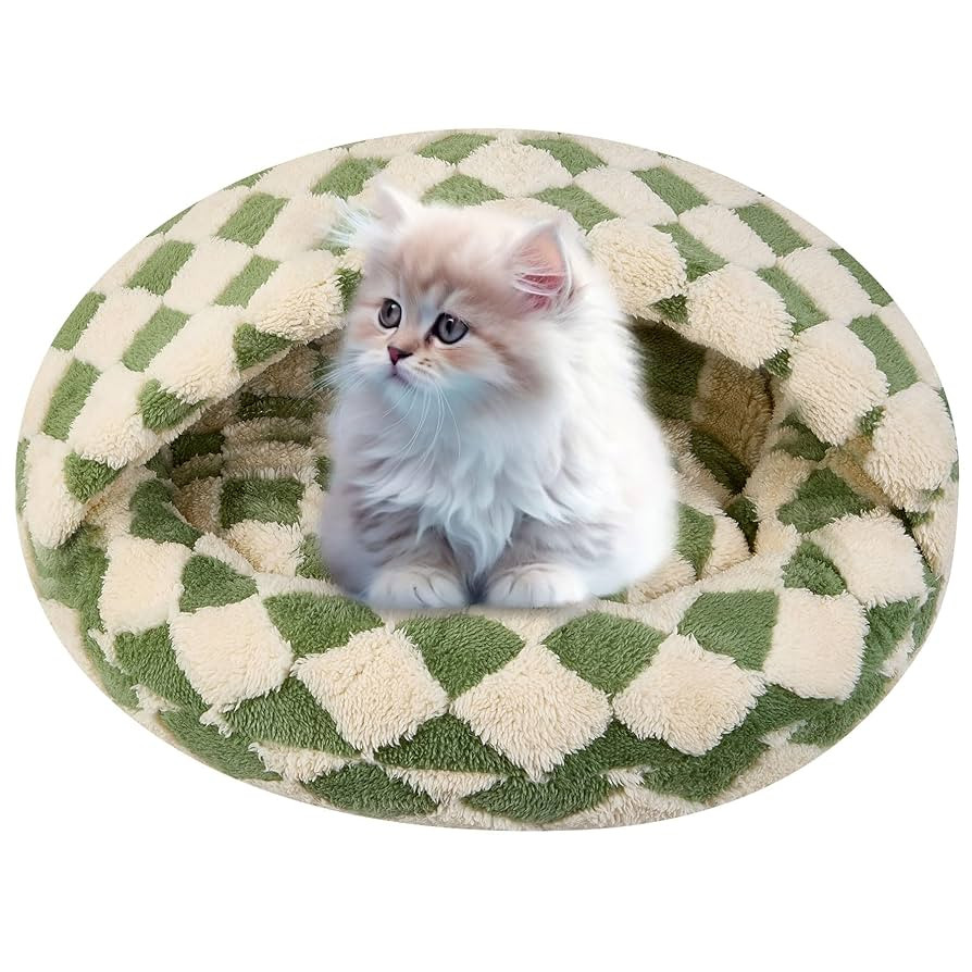 Dog Beds for Small Dogs, Cat Bed Cave, Washable Cute Cat Bed, Cozy Nook Pet Bed for Dogs or Cats,... | Amazon (US)