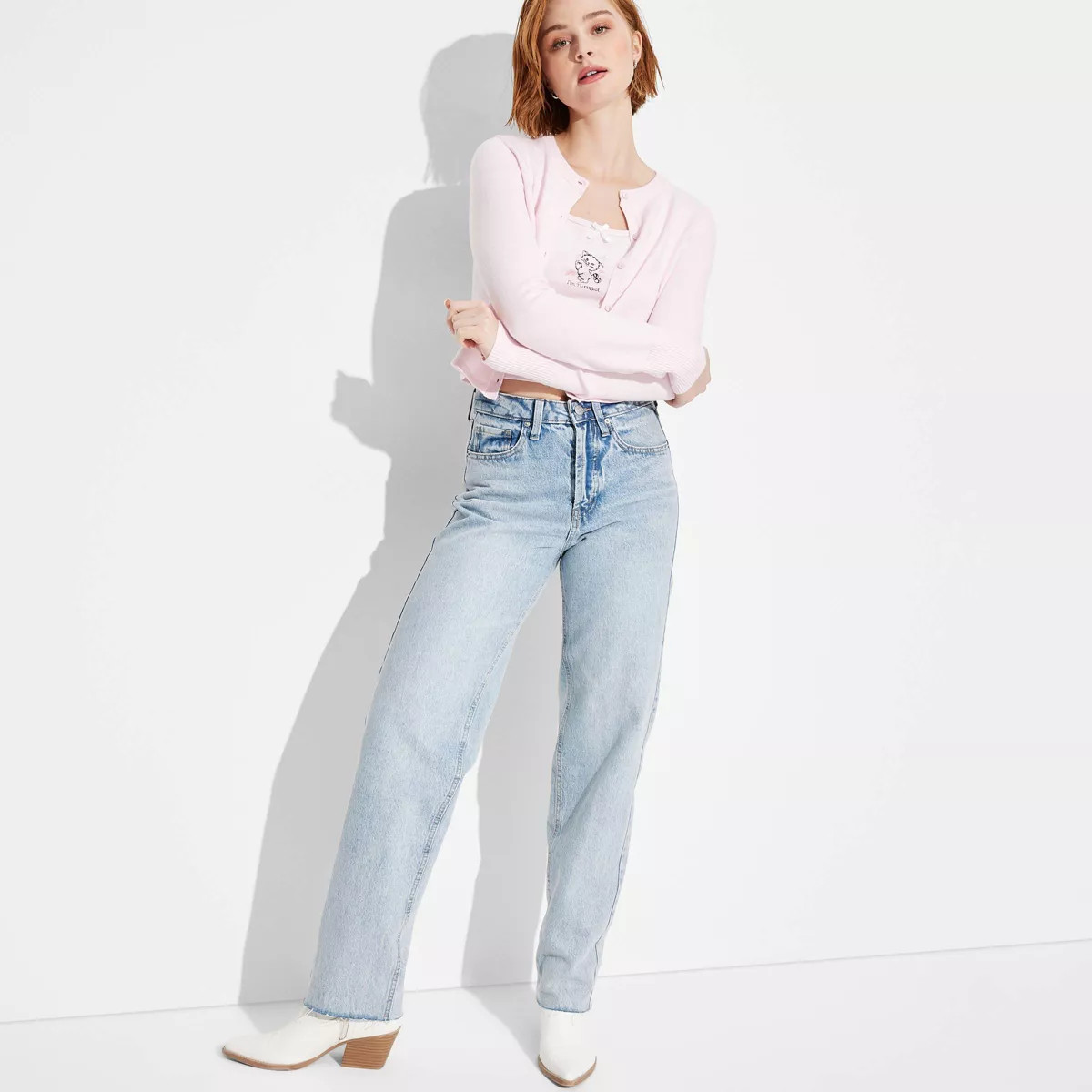 Women's High-Rise Straight Jeans - Wild Fable™ | Target