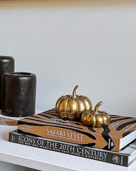 These brass pumpkins are some of my favorite Halloween decor pieces. I got them years ago, but I searched for a bunch of similar styles!  

#LTKSeasonal #LTKHalloween #LTKhome