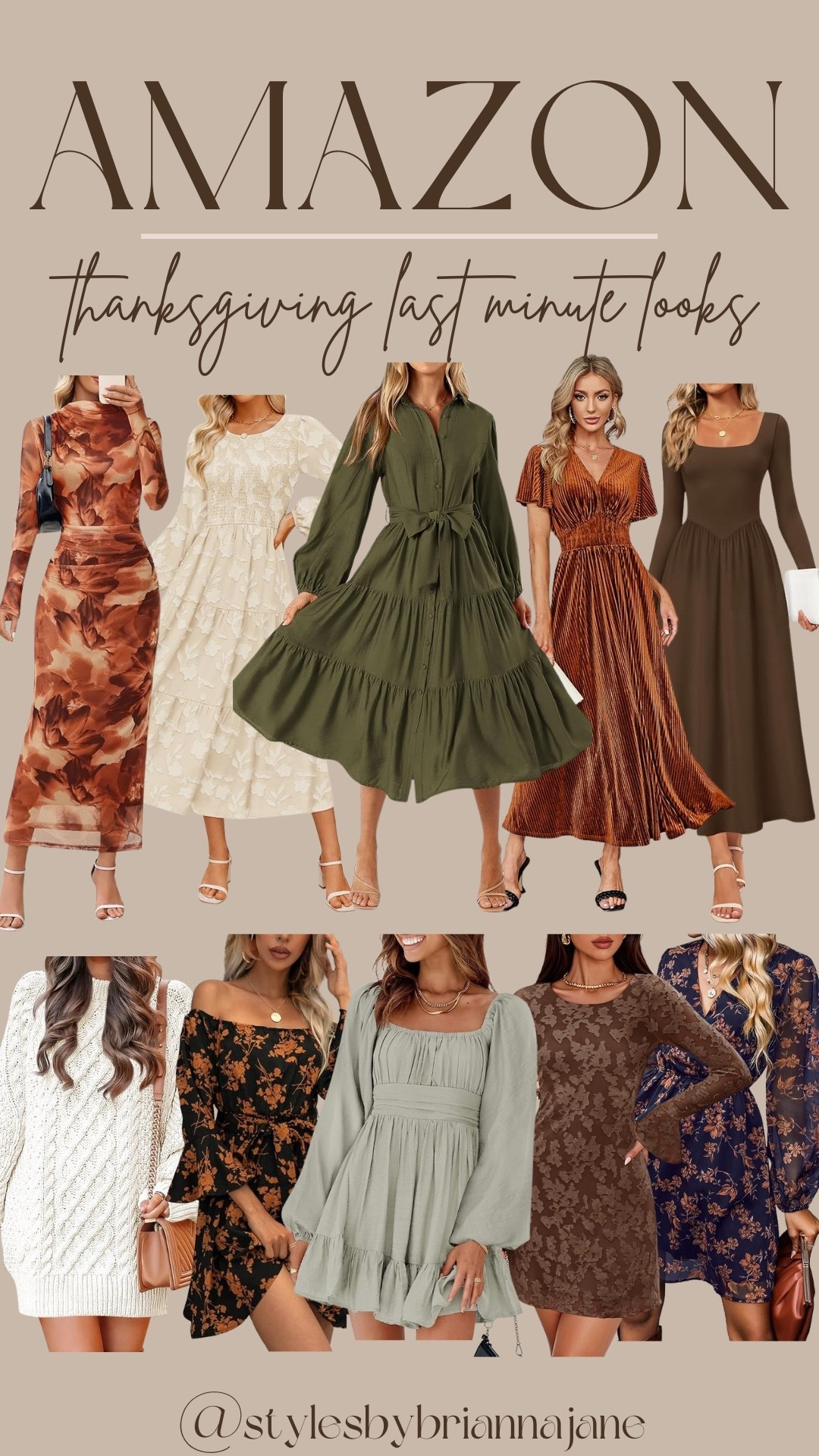 Amazon prime thanksgiving day last minute women dresses. 

#LTKHoliday #LTKCyberWeek #LTKFindsUnder50