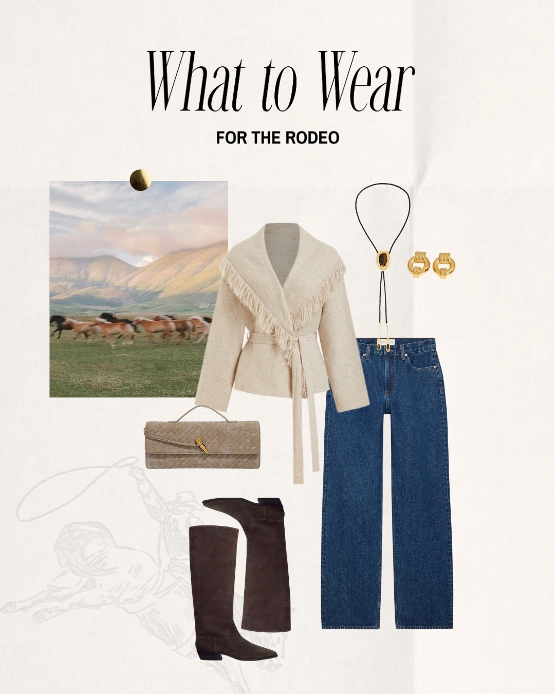 Rodeo season outfit inspo!!🤎

Rodeo, country, Texas, Wyoming, cowboy boots, warm country outfits, western outfit inspo, denim, bag, Jackson hole, cowgirl, westernwear 