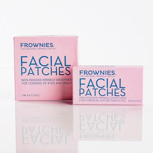 Frownies Facial Wrinkle Patches Bundle – Forehead & Between the Eyes (144) Corners of Eyes & Mouth (144) Anti Wrinkle Patches – Helps Smooth Frown Lines and Smile Lines | Amazon (US)