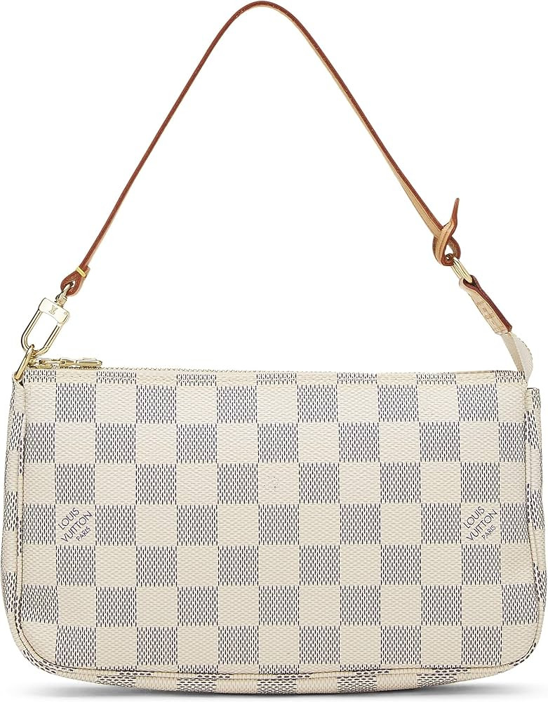 Pre-Loved Damier Azur Pochette Accessoires, White | Amazon (US)