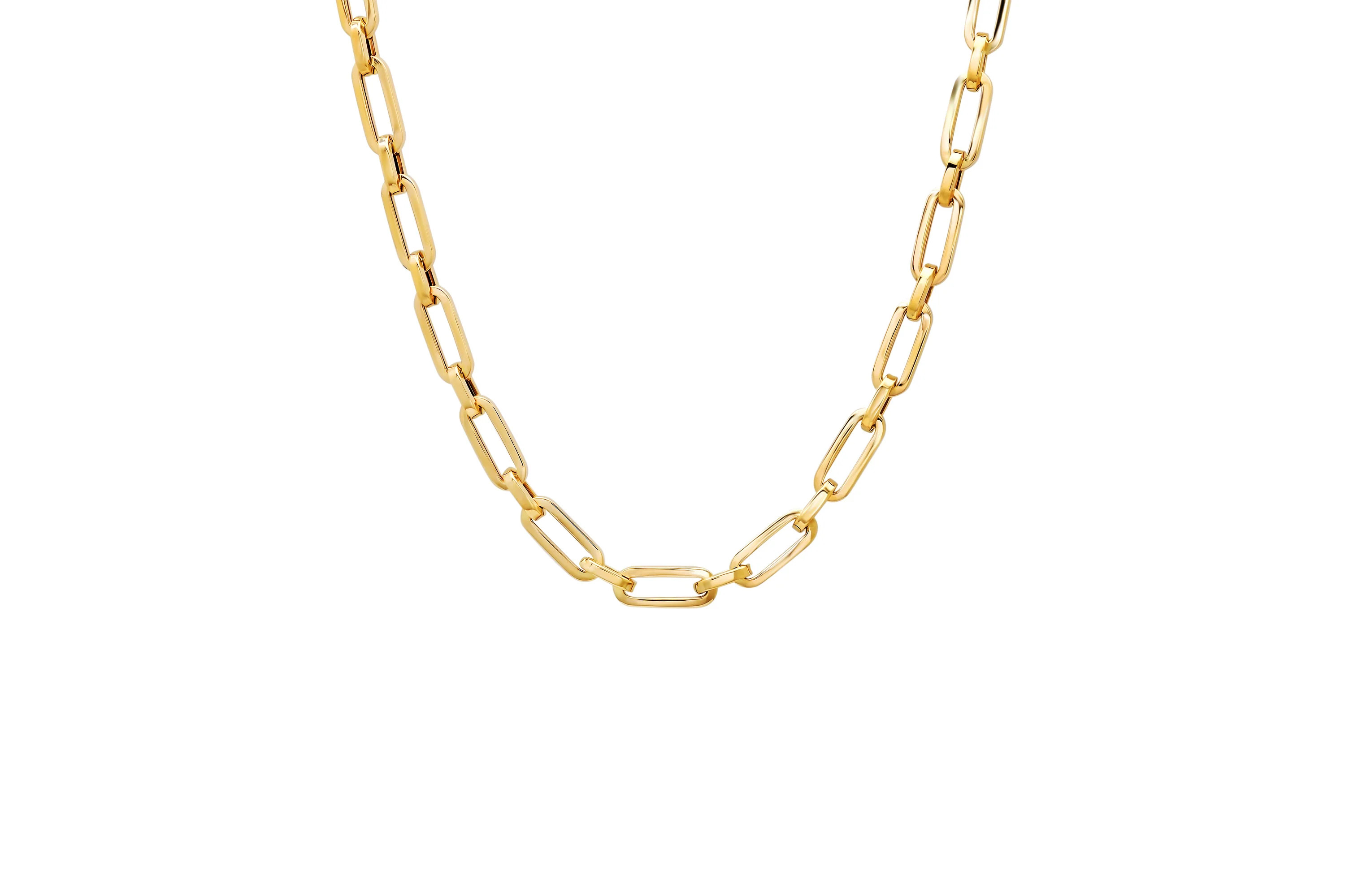 The Golden Link Chain Necklace | Shylee Rose Jewelry