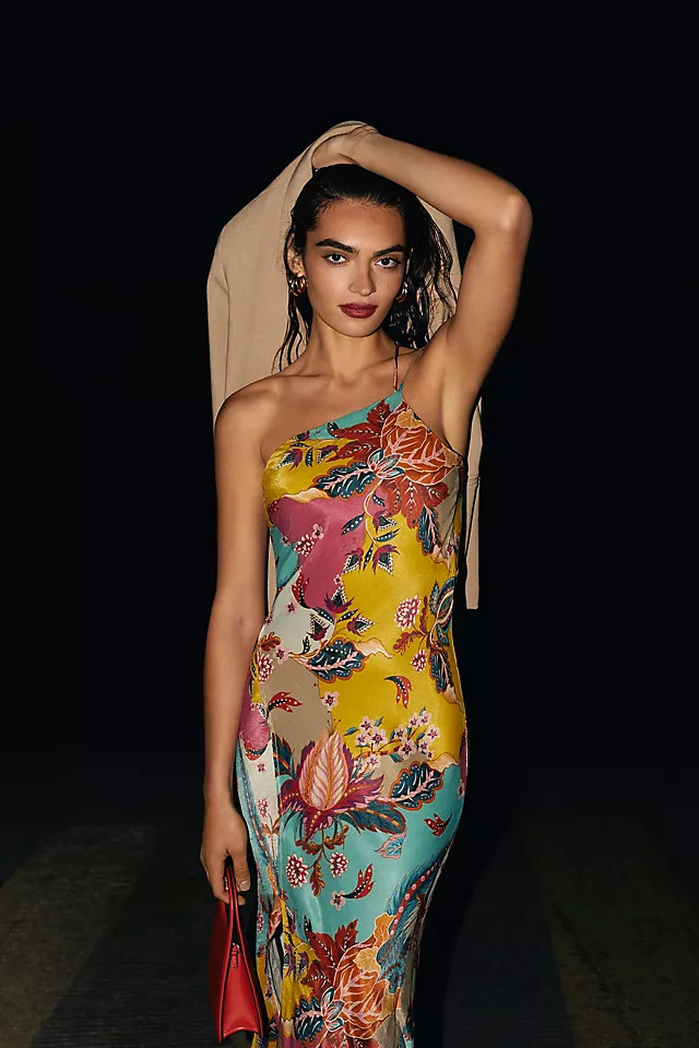 Bl-nk One-Shoulder Slip Dress | Anthropologie (US)