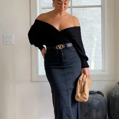 Elisabeth Mock Neck Side Slit Ruched Midi Dress - Rust | VICI