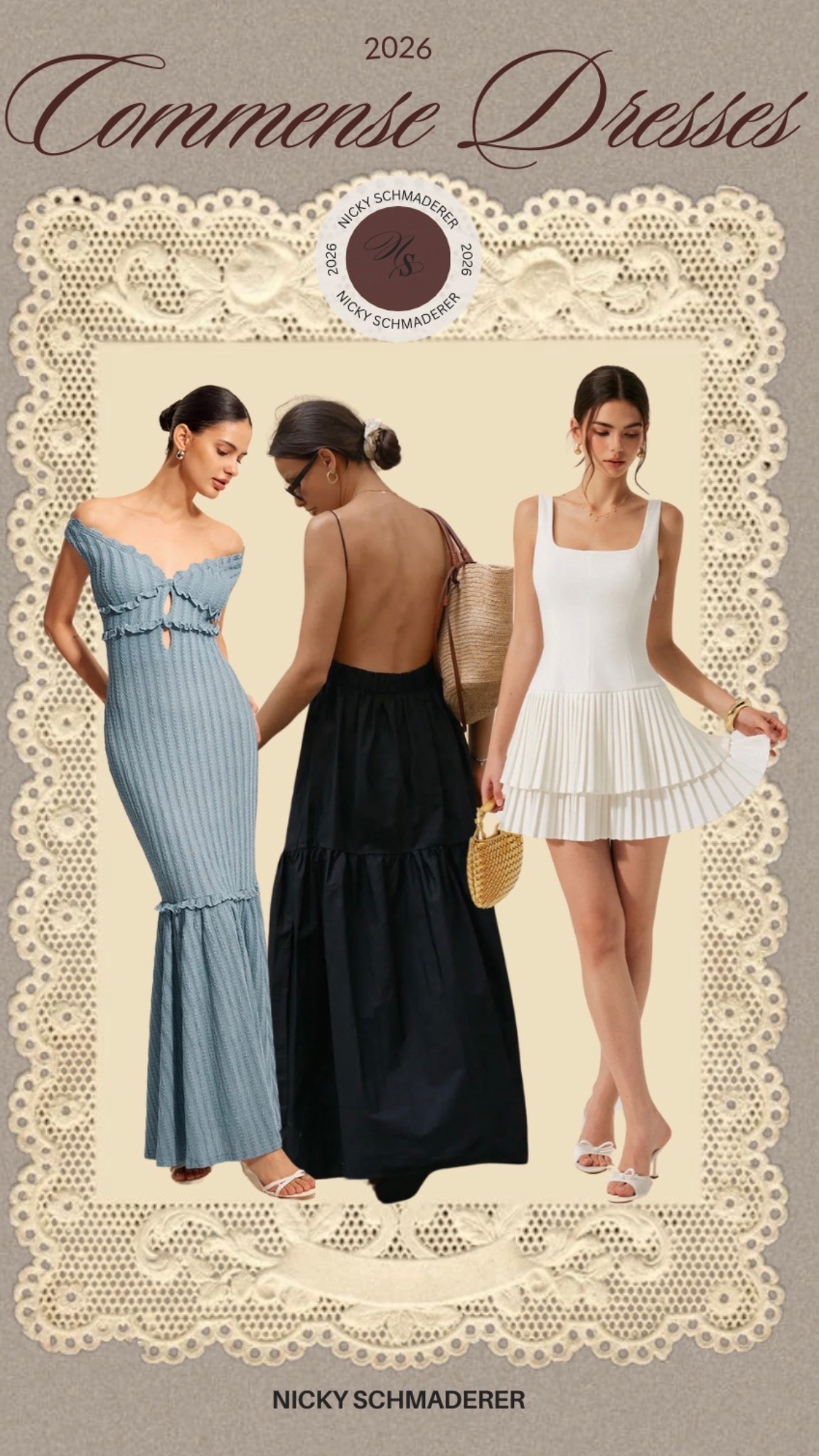 Commense dresses for spring and summer // code nicky_12 to save $$$! 

Spring break 
Travel 


#LTKootd #LTKTravel #LTKSeasonal