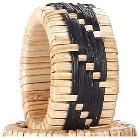 Rattan Napkin Rings Woven Serviette Ring for Wedding Party Baby Shower Dinning Table Occasion Everyd | Walmart (US)