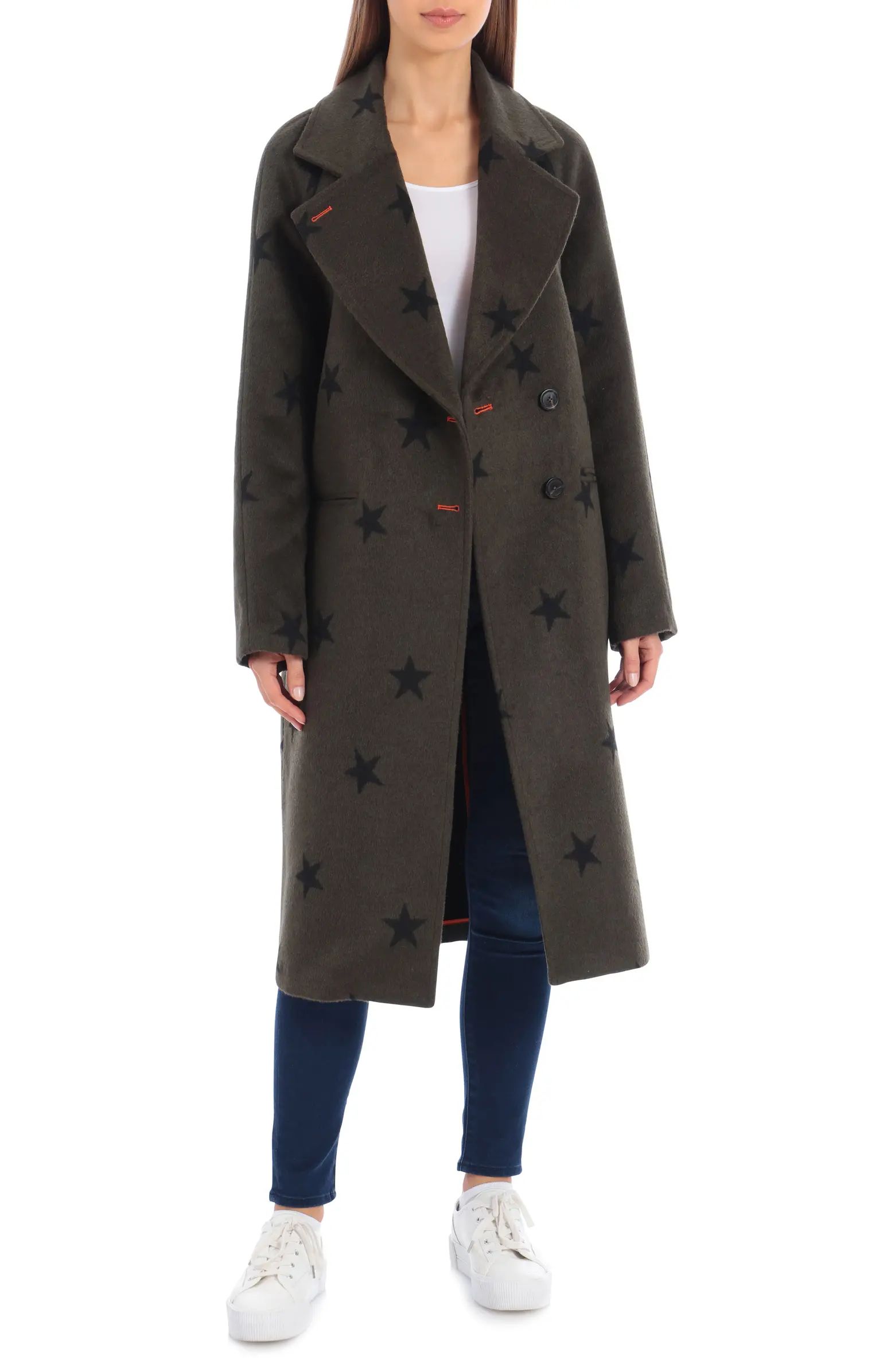 Star Double Face Trench Coat | Nordstrom
