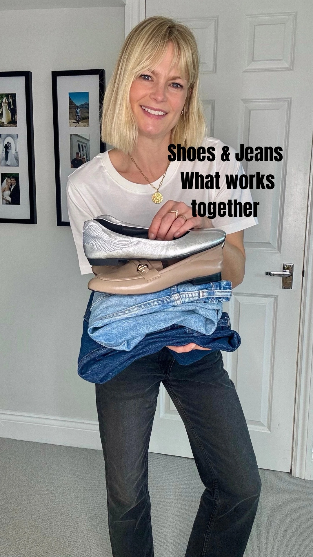 Jeans and shoes …

The second part in my series on the footwear to pair with different jeans styles and hopefully a useful one that you can save to refer back to 📌📌

I’ve covered a range of denim along with a number of different footwear styles to see you through the spring. My boots and jeans post is also on my grid if you scroll back. 

Footwear featured:

Flatform trainers and ballet pumps @marte.uk see stories for links which will also be saved in my March highlight. AD
Other trainers @tlmedit linked on stories 
Loafers linked on LTK
Two tone flats old see LTK for alternative
Snakeskin flats old @topshop 
Nude Strappy flats last season @johnlewis 

Clothing see LTK for links to current /alternatives apart from 
Barrel/carrot jeans @wardrobe44_shop link on stories 
Short jacket @zara linked in Feb highlight 
Bags @ameliaroseaccessories 

#stylisttips #springfootwear #jeansandshoes 

#LTKstyletip #LTKshoes #LTKspring