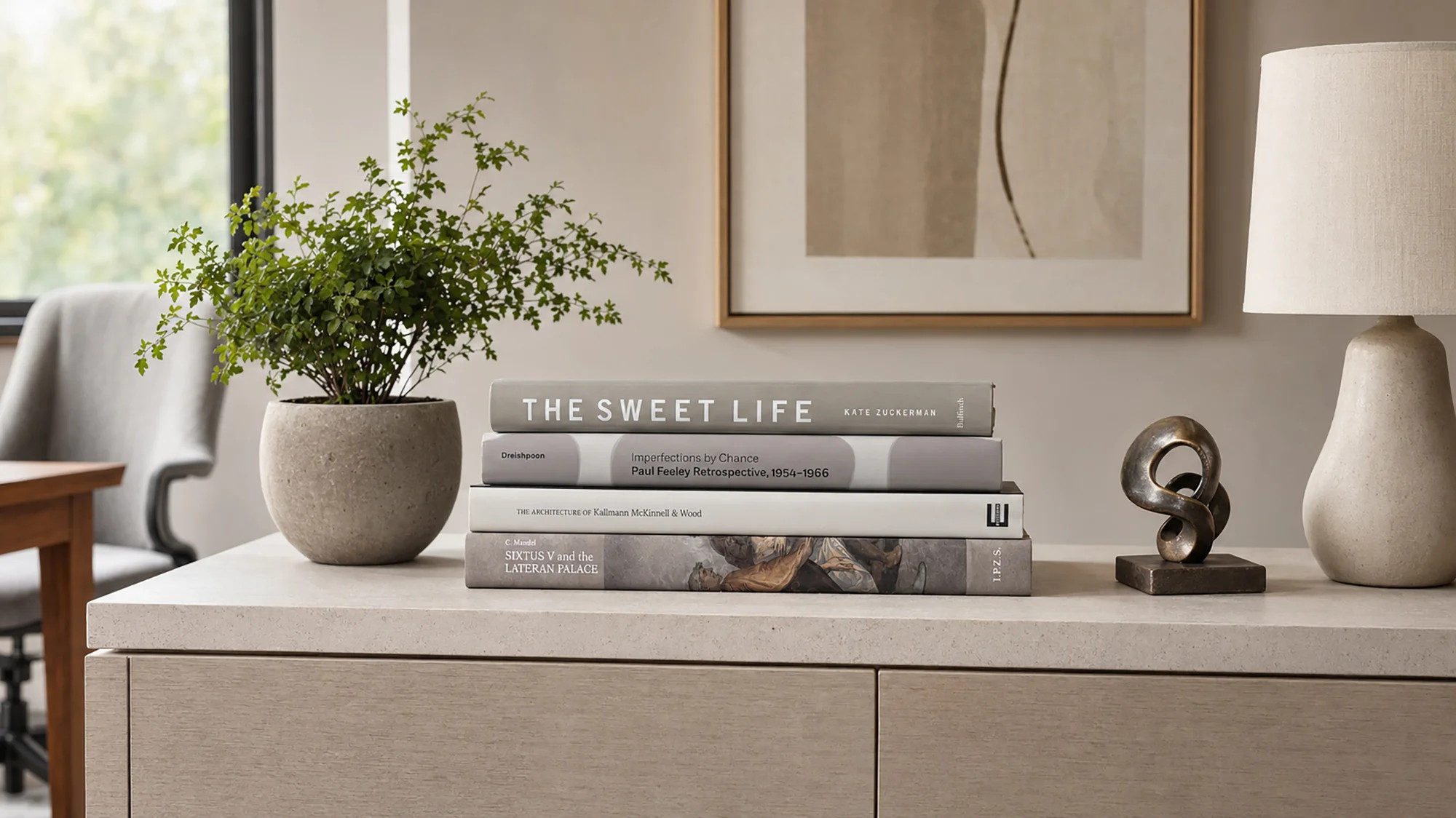 Limited Modern Smokey Neutrals Hicham, S/4 | Wayfair North America