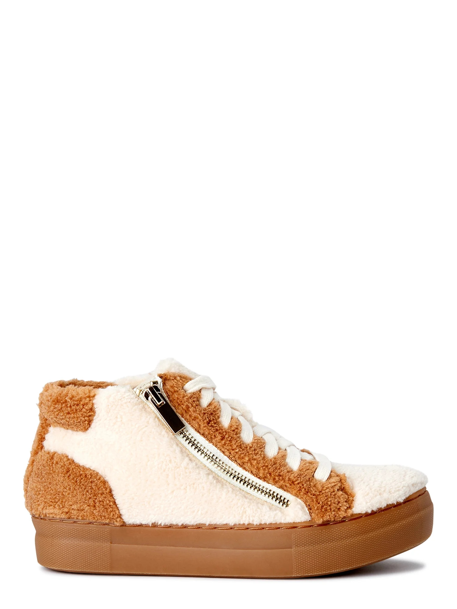 Scoop Women's Faux Sherpa Sneakers | Walmart (US)