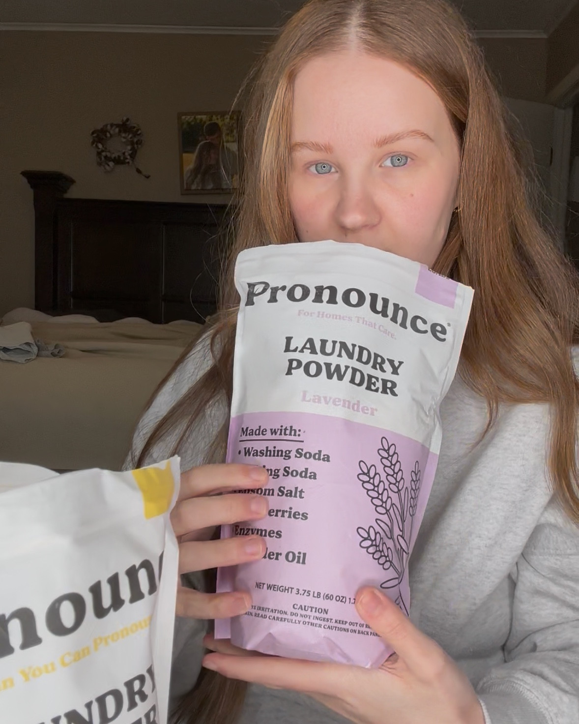 Love this nontoxic laundry detergent from Pronounce 💜 ☁️  It's so heavenly, actually smells clean when your laundry comes out the dryer like fresh hotel sheets 🧺  

#LTKHome #LTKselfcare #LTKmomlife