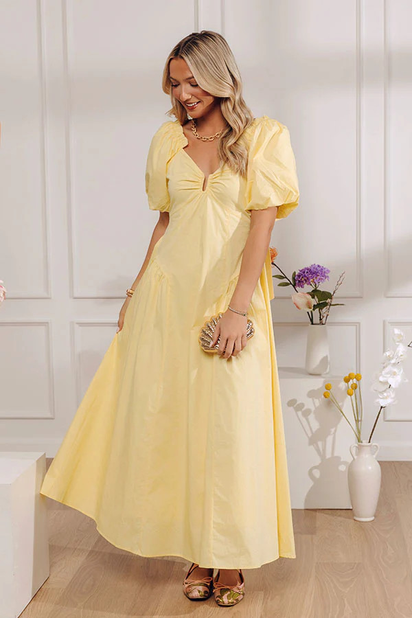 Darling Touch Poplin Maxi Dress | Impressions Online Boutique