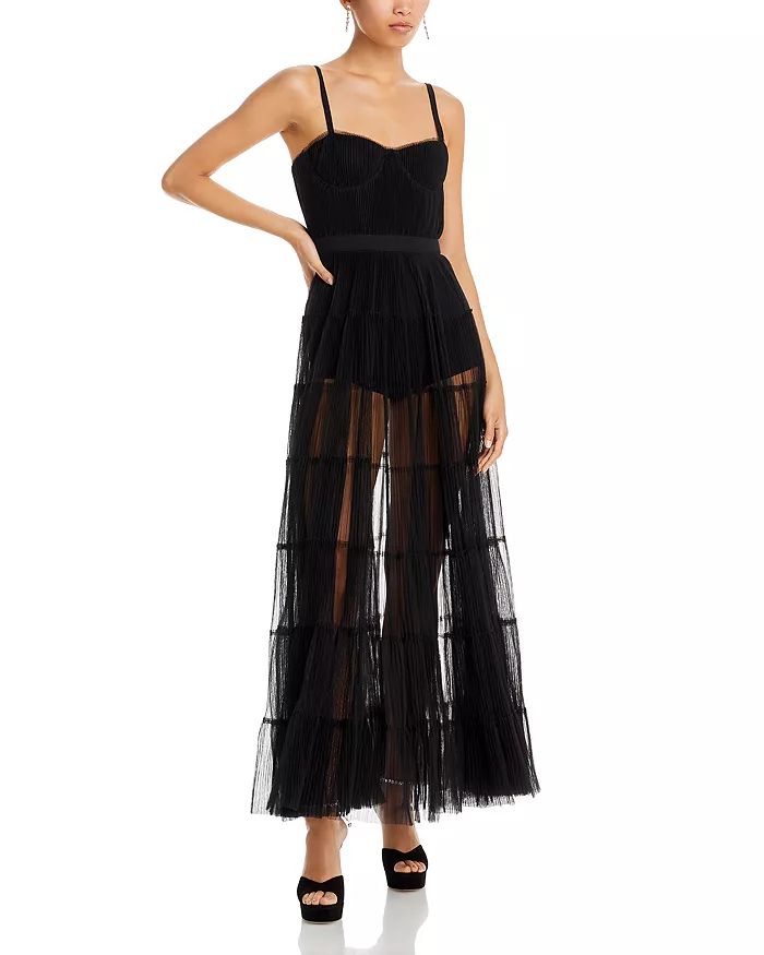 Deena Pleated Maxi Dress | Bloomingdale's (US)