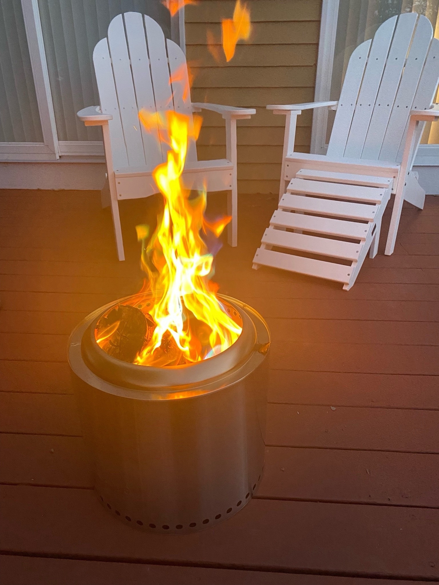 As the evenings begin to get colder this portable fire pit is perfect.

#LTKHome #LTKSeasonal #LTKPetite