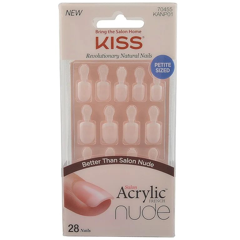 Kiss Salon Acrylic Nude Petite Nail | Walmart (US)