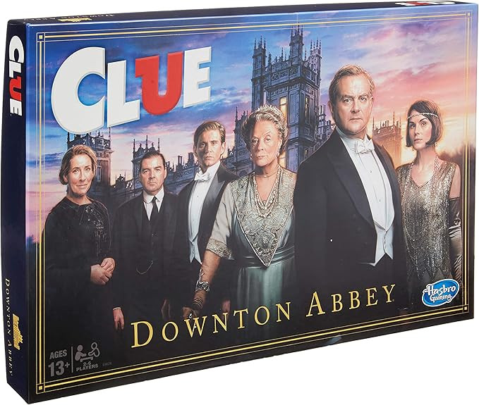 Clue: Downton Abbey Edition Board Game For Kids Ages 13 & Up, Inspired by Downton Abbey | Amazon (US)