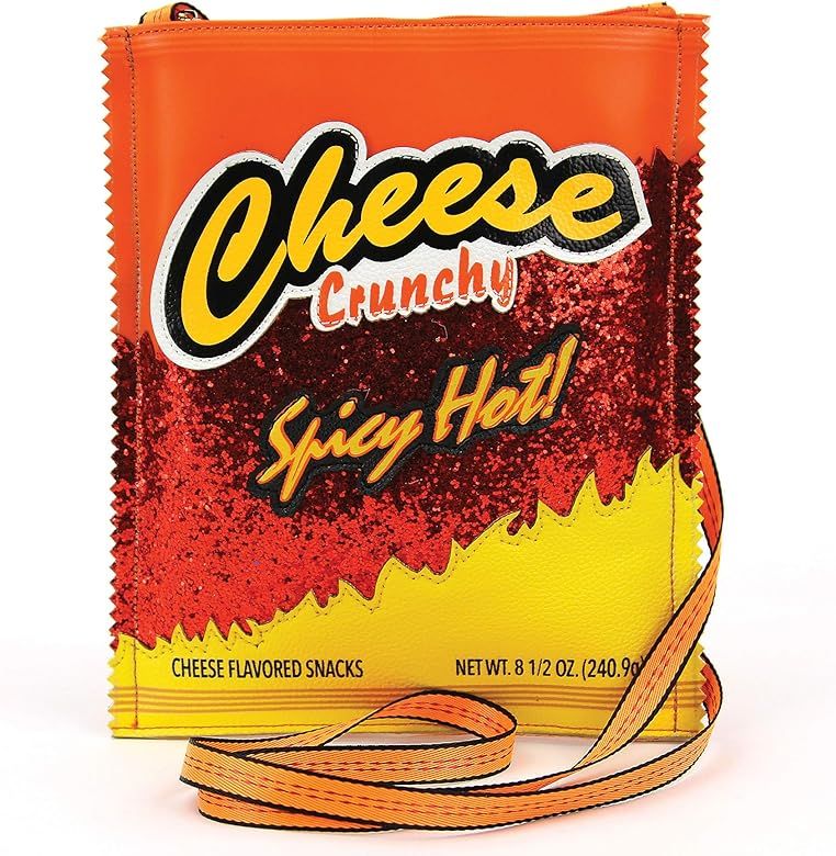 Cheese Crunch Crossbody Bag in Vinyl | Amazon (US)