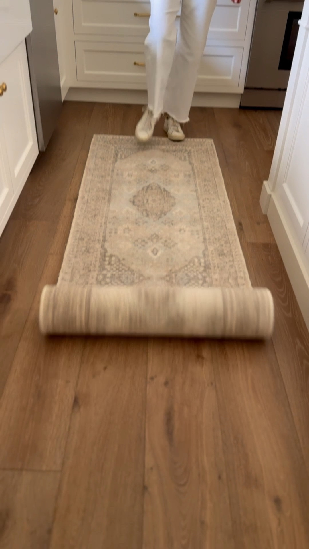 LOVE this rug so much I used it two spaces! Neutral yet brings soft color - and looks more expensive than it is!

Home decor, area rug, kitchen runner, French country french farmhouse 

#LTKHome