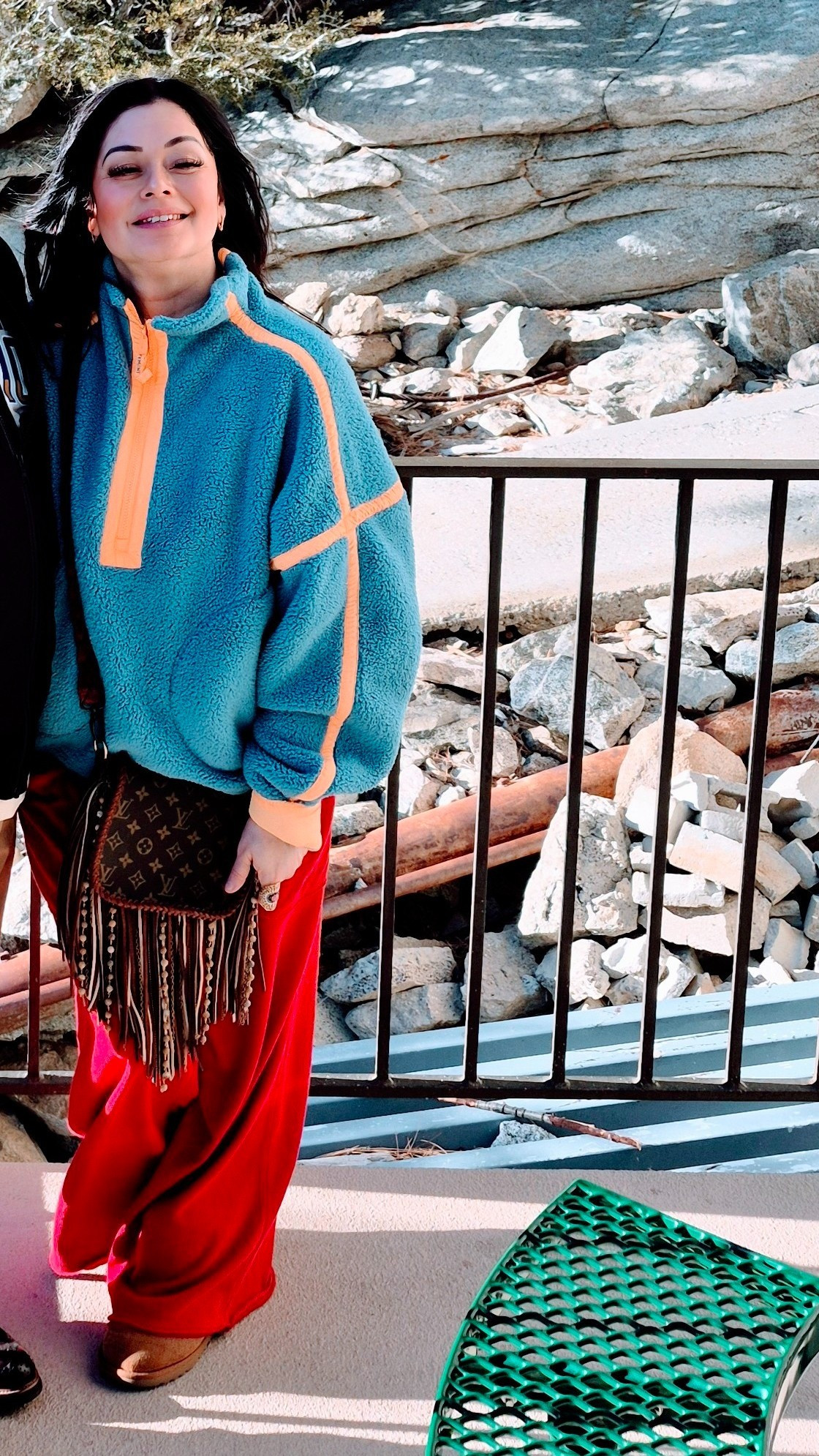 Fleece... the best to stay warm. 

