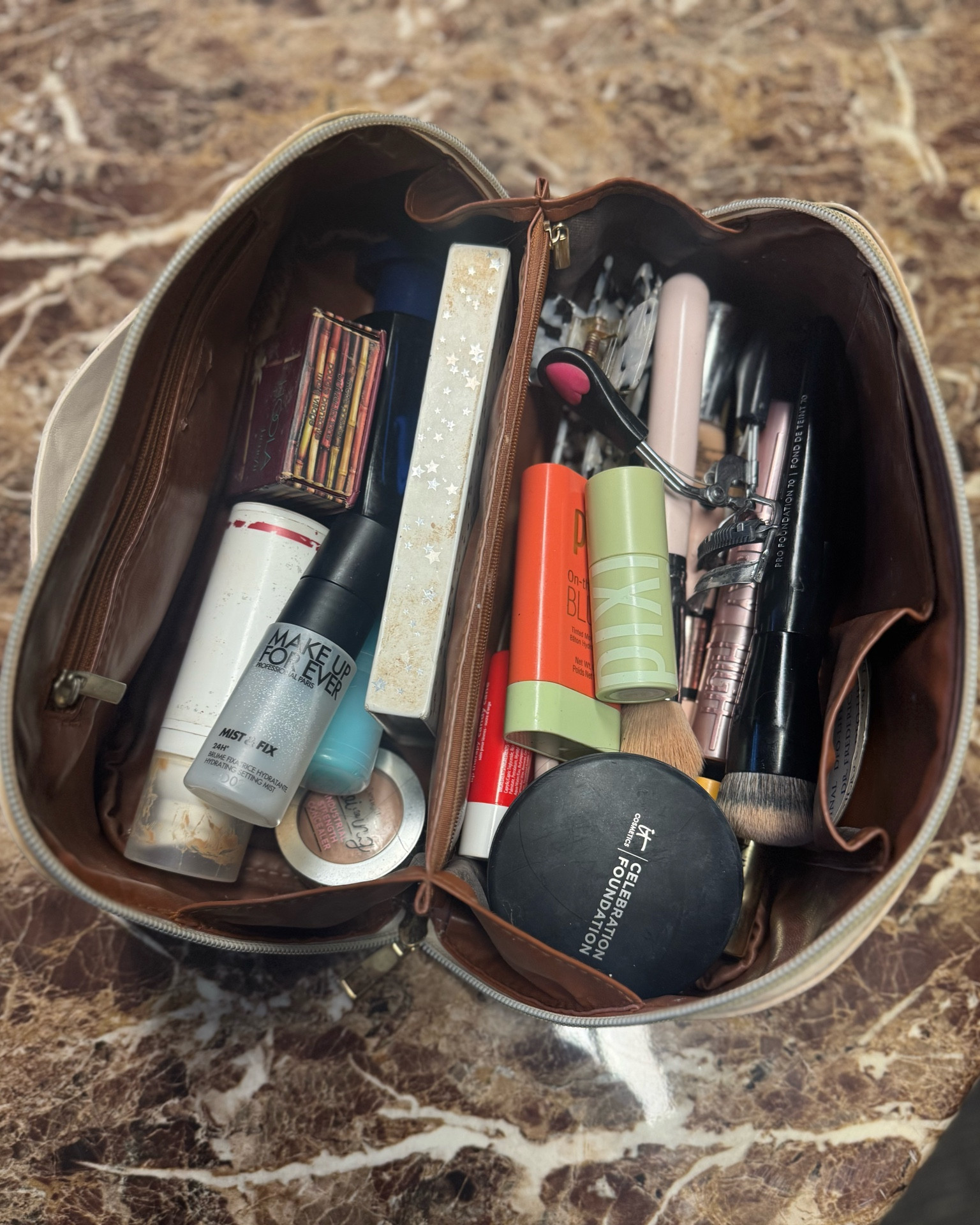 My very basic travel makeup kit! 

#LTKBeauty
