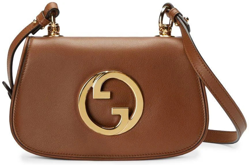 Women's Gucci Blondie Mini Bag in Cuir/Red | 698643UXXAG | LOZURI