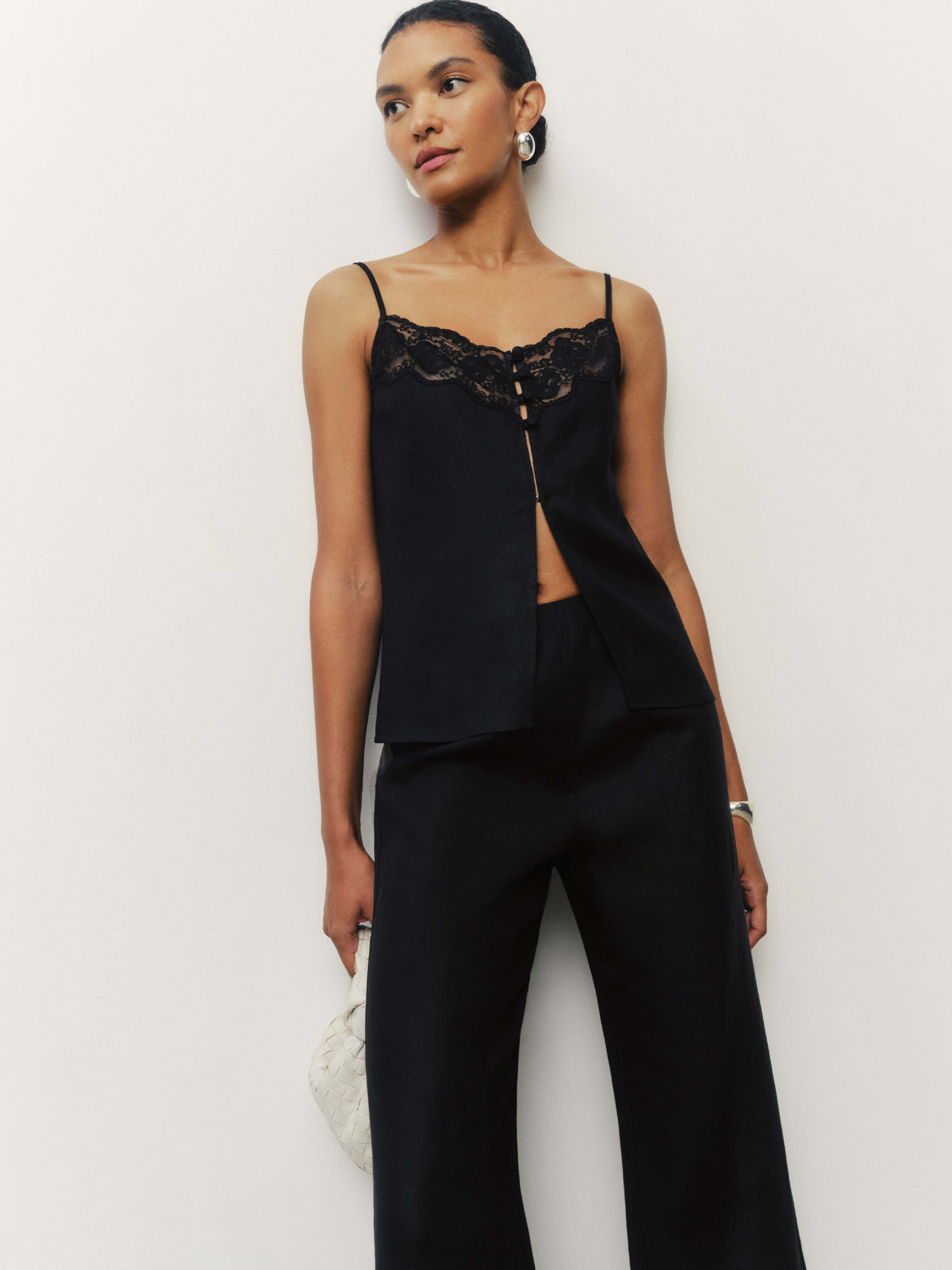 Tess Linen Two Piece | Reformation (Global)