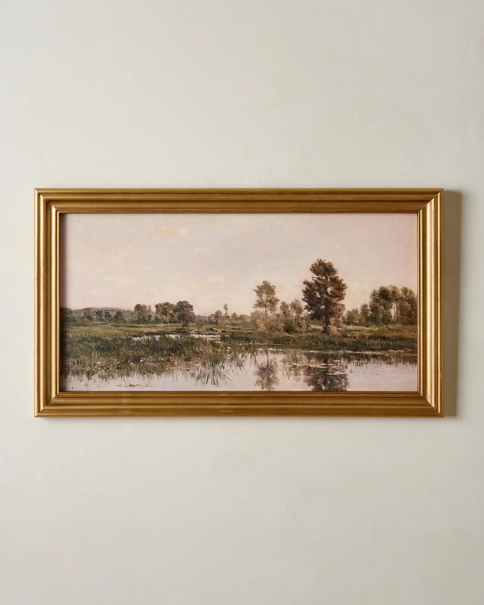 Vintage Pondside Reflections | Magnolia