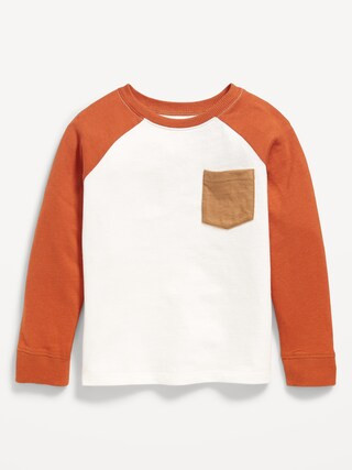 Long-Sleeve Pocket T-Shirt for Toddler Boys | Old Navy (US)