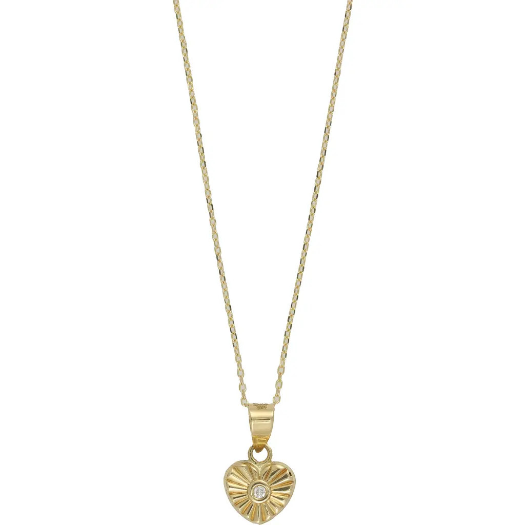 Bony Levy Icon Diamond Heart Pendant Necklace in 18K Yellow Gold at Nordstrom | Nordstrom