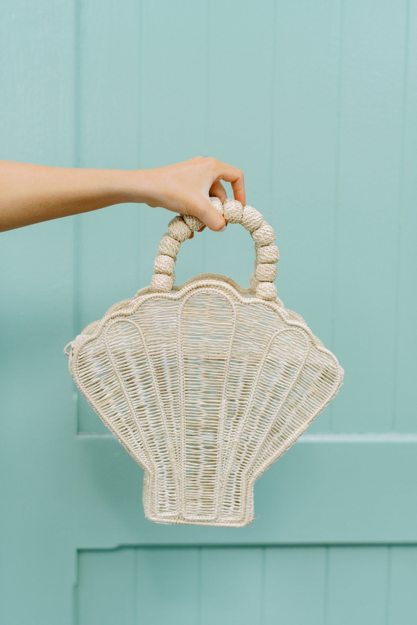 The Signature Seashell Tote | Natural | Victoria Dunn 