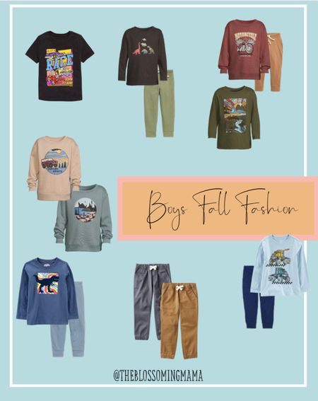 Toddler Boys Fall Fashion 

Simple boys outfits for chilly weather 🍁 Long Sleeve tees, fleece long sleeves, joggers, and jogger pants are out go-to for mix and match outfits. 

#LTKkids #LTKSeasonal #LTKstyletip