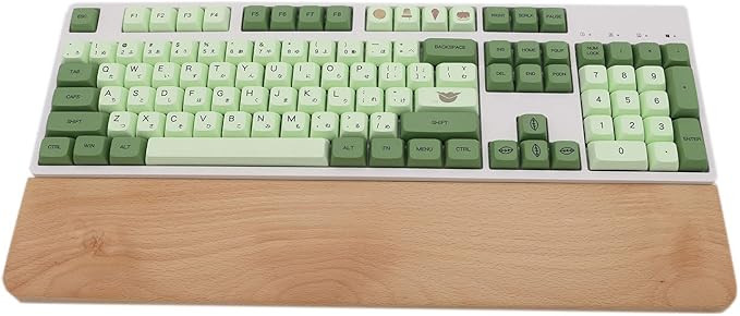 HomeDo Wooden Wrist Rest for Mechanical Keyboards, Support pad for Palm, Ergonomic Rest for Typin... | Amazon (US)