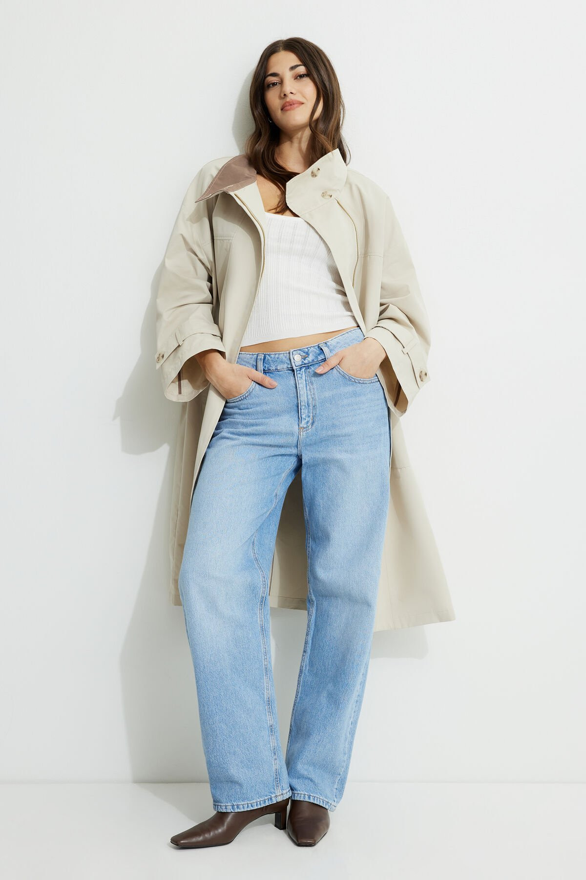 Oversized Trench Coat | Dynamite Clothing