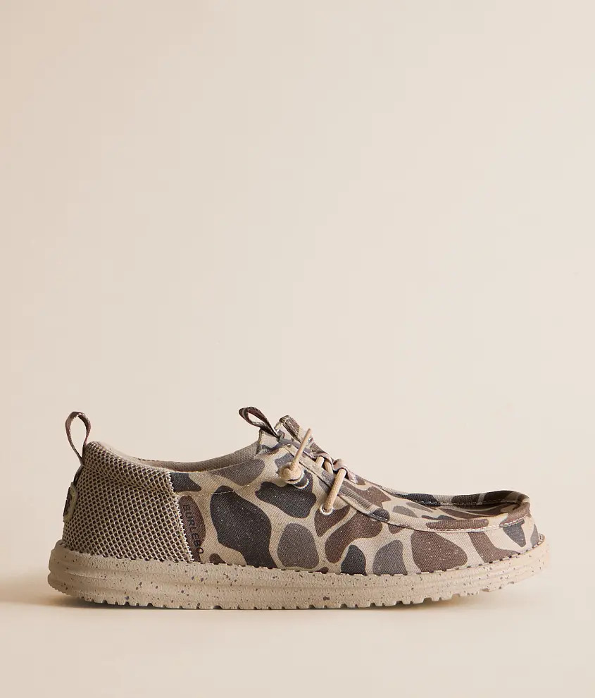 Wally Funk Deer Camo Shoe | Buckle