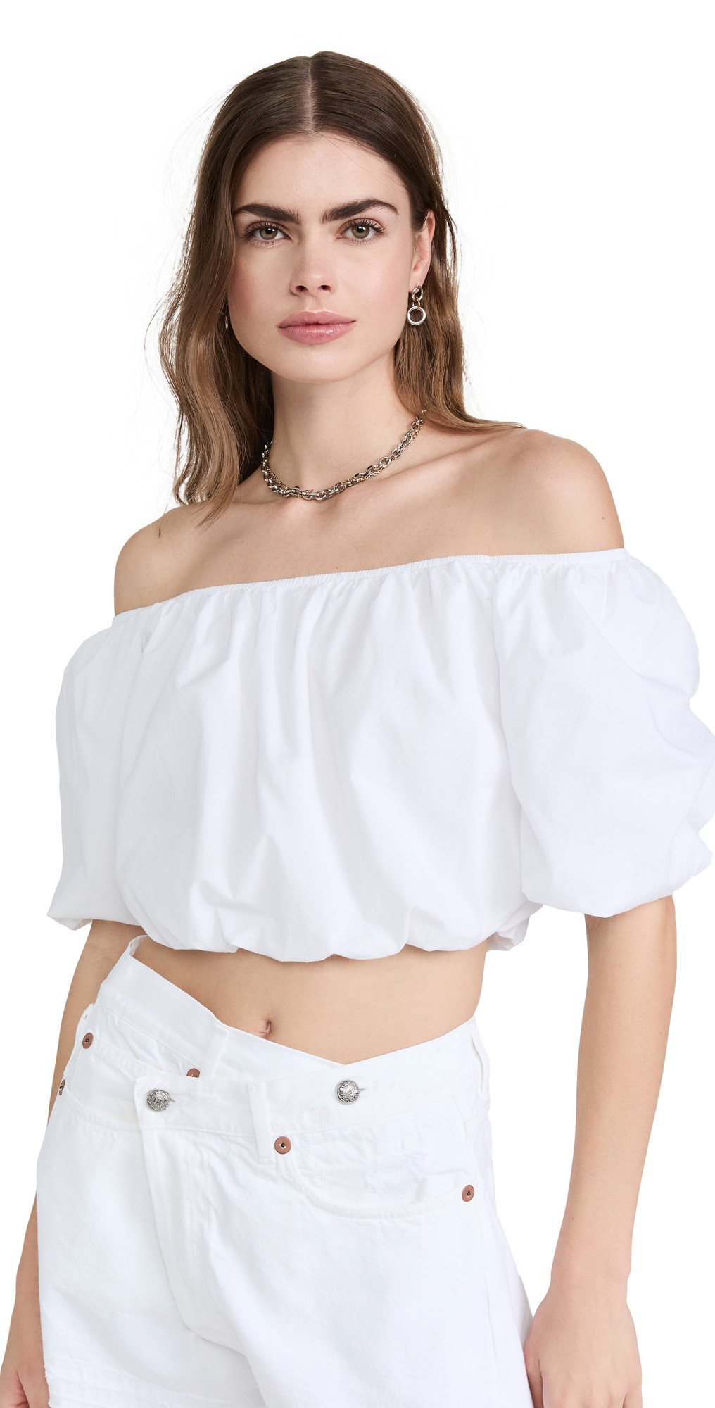 Nation LTD Sonali Bubble Hem Top | Shopbop