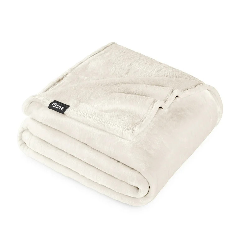 Bare Home Microplush Fleece Blanket - 300 GSM - Fuzzy Microfleece - Soft & Plush - Full/Queen, Va... | Walmart (US)