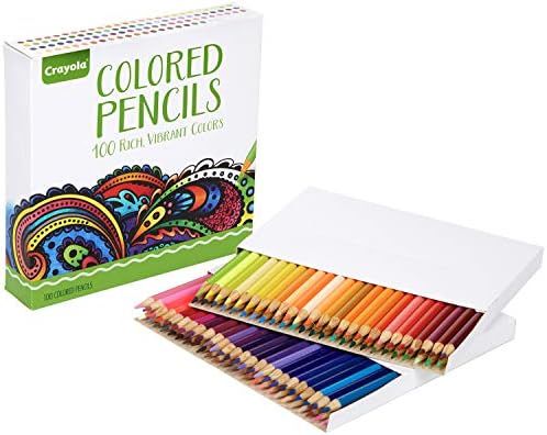 Crayola Adult Colored Pencils (100ct), Gifts for Kids, Teens & Adults, Stocking Stuffers, Great f... | Amazon (US)