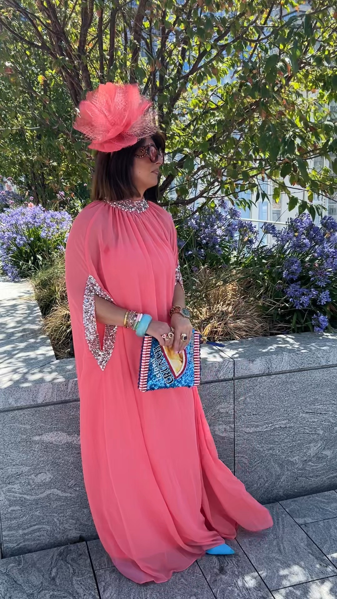 Summer Wedding sorted we love this coral embellished dress with the matching accessories and blue tones.

#LTKuk #LTKsummer #LTKdresses