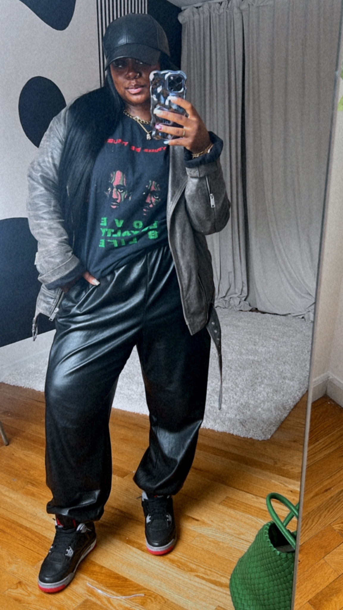 #FallFashion Tip. #Elevate your every look with #leatherjoggers. I love this one from Aritzia! (Shared alternatives 👇🏾) 

#LTKStyleTip #LTKFallSale #LTKMidsize